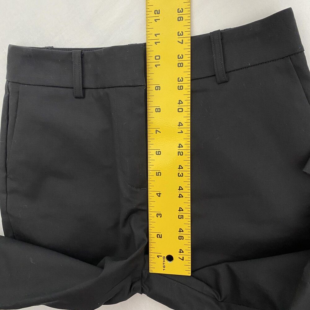 Boden Trouser Pants Womens 2R Black Straight Leg Cotton Blend Stretch Career - Picture 7 of 12